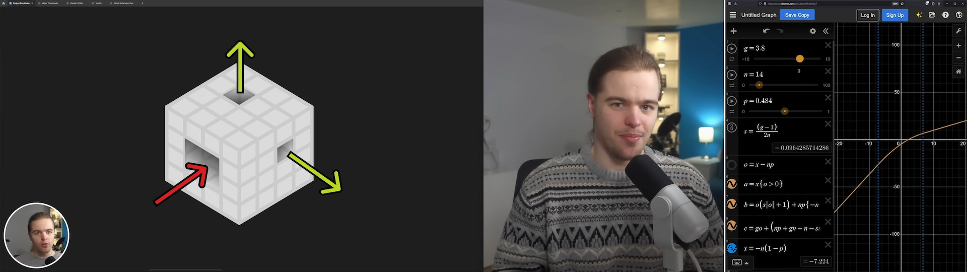 Screenshots from old Cavey development videos.